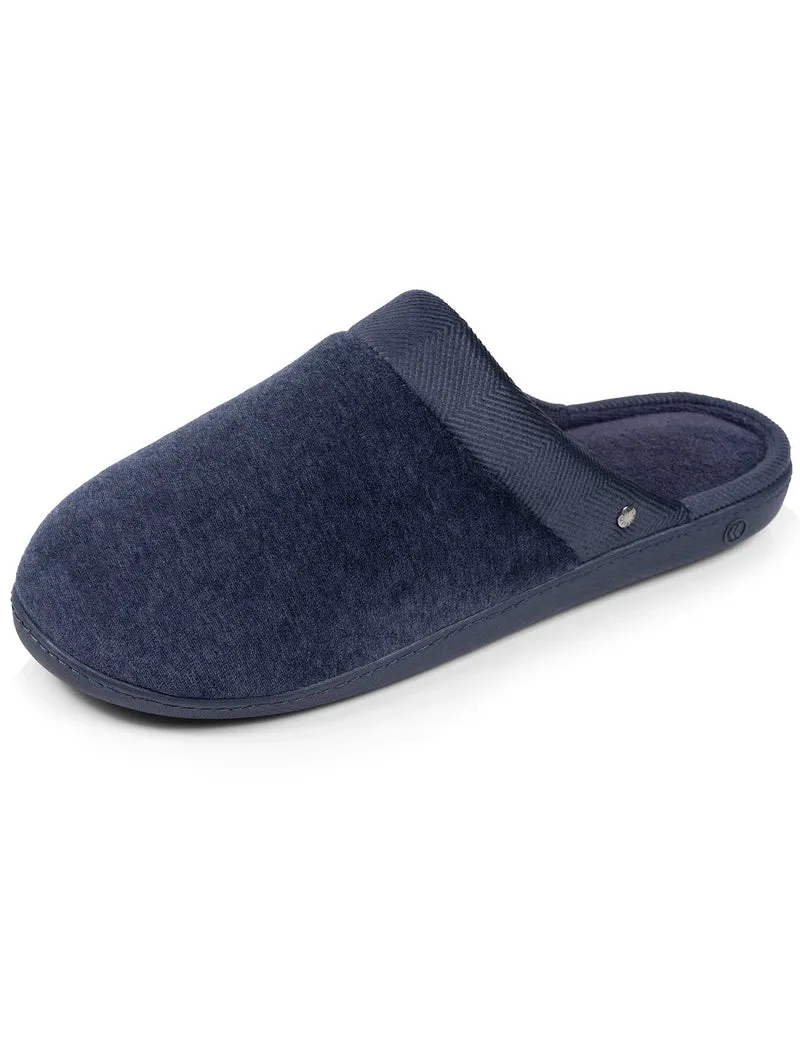 Chaussons mules Homme Marine chiné