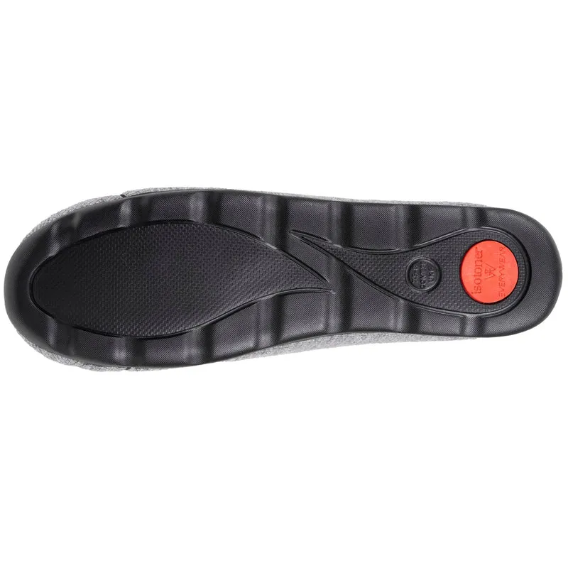 Chaussons charentaises Femme Chat Gris irisé