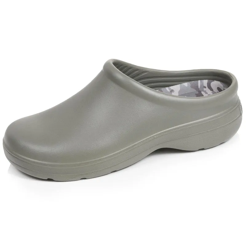 Sabots de jardin Homme Kaki camouflage