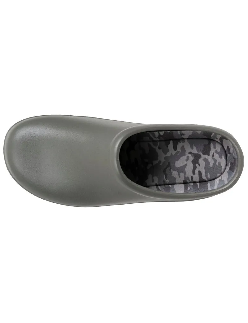 Sabots de jardin Homme Kaki camouflage