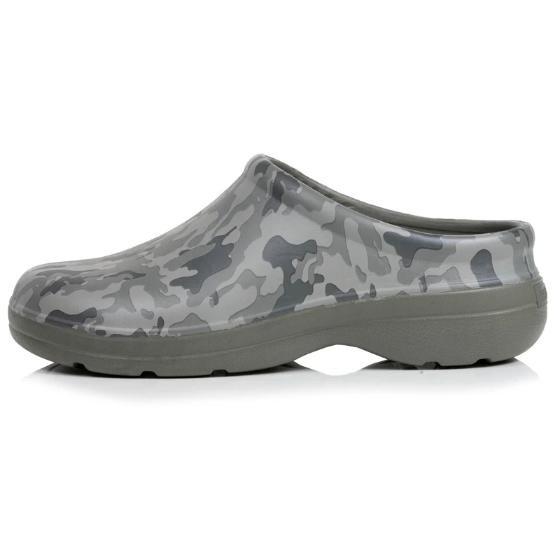 Sabots de jardin Homme imprimé camo kaki
