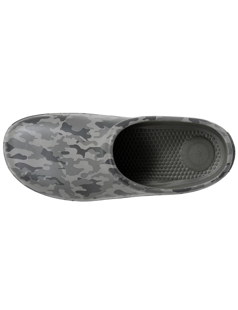 Sabots de jardin Homme imprimé camo kaki