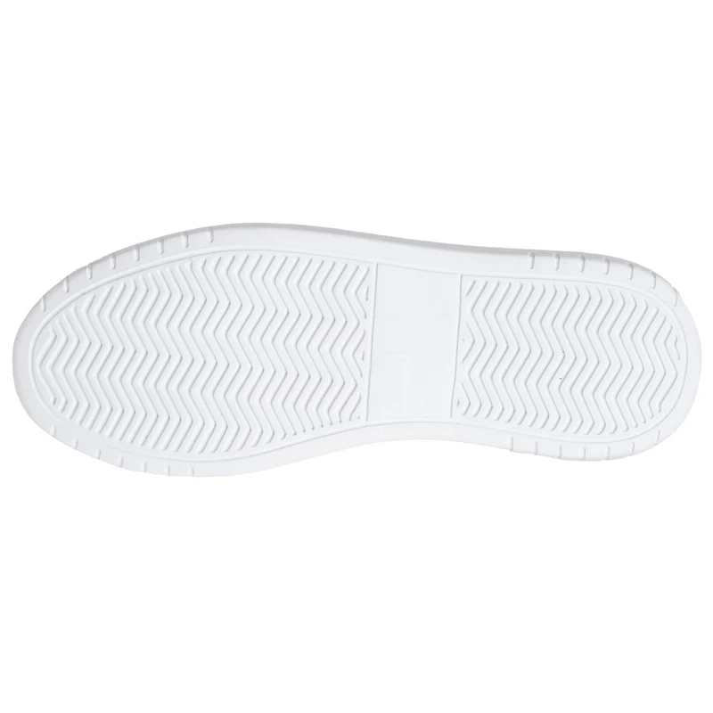 Baskets Femme slip-on talon plateforme Beige