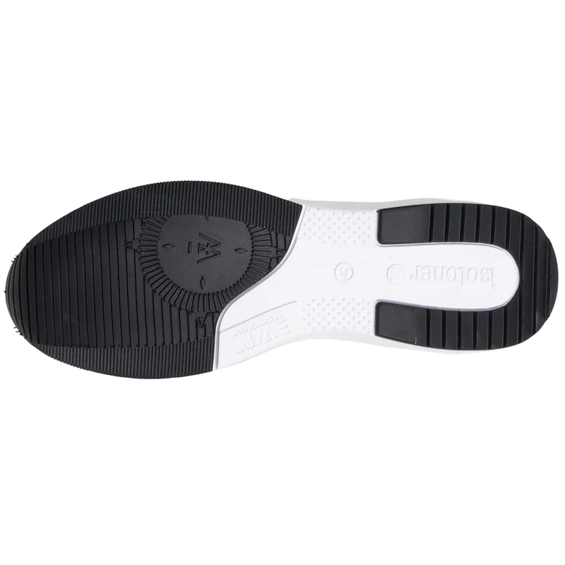 Basket Confort Homme slip-on lacets blanc
