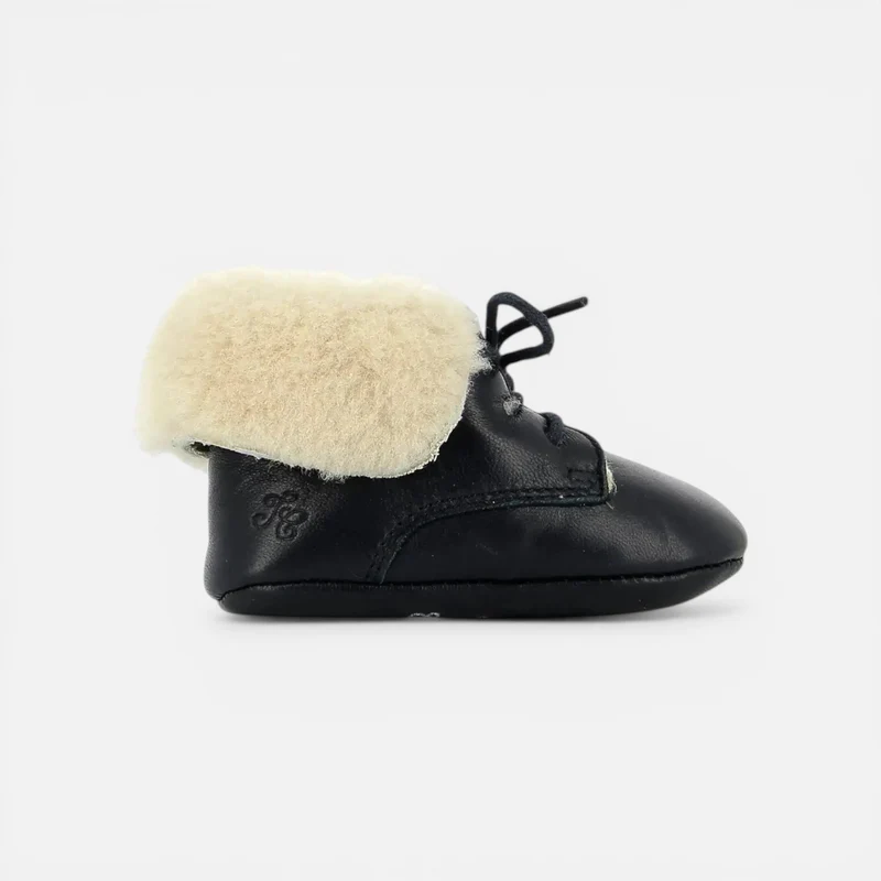 TC 15 FIRST FUR - CUIR LISSE - MARINE