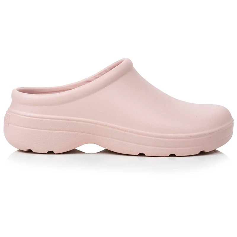Sabots de jardin Femme Rose intérieur fleuri