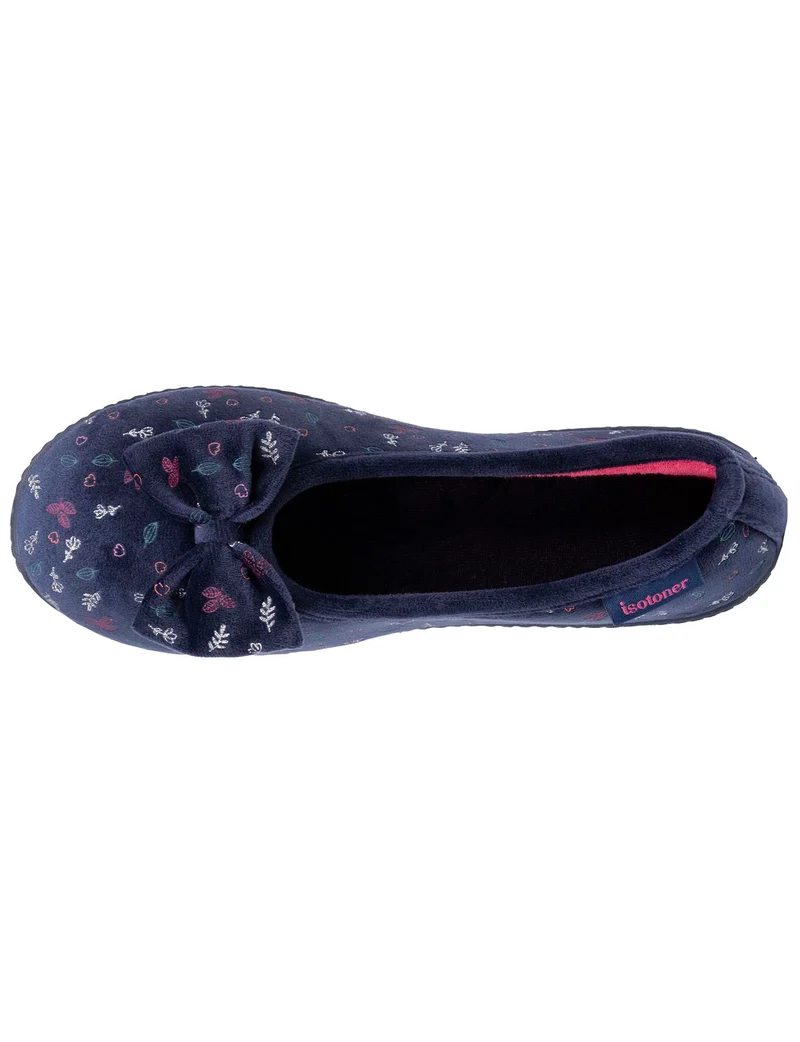 Chaussons ballerines Femme Marine