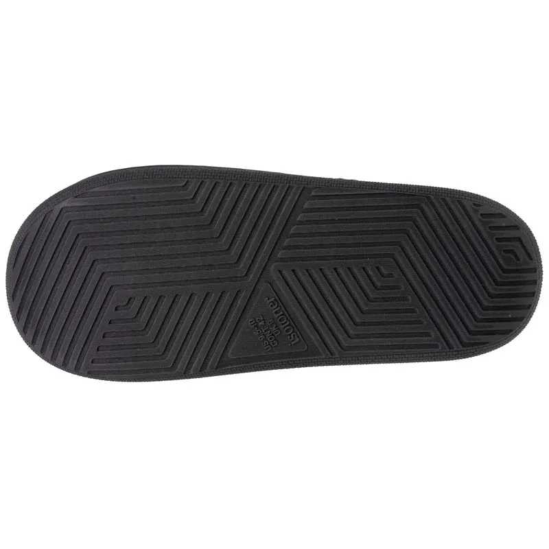 Chaussons mules Homme BLOUP Noir imprimé vert