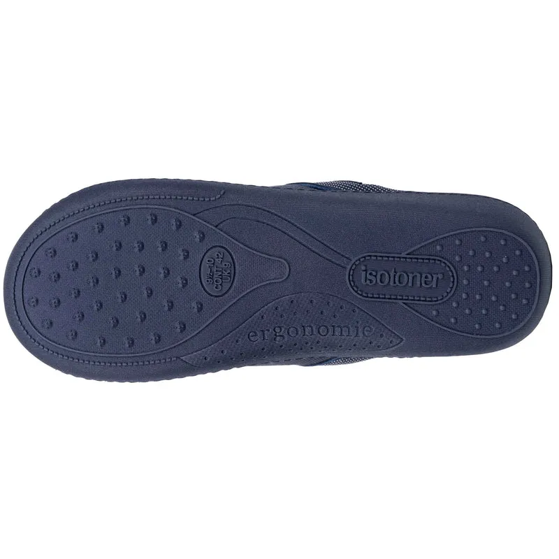 Chaussons mules Homme ergonomiques Marine