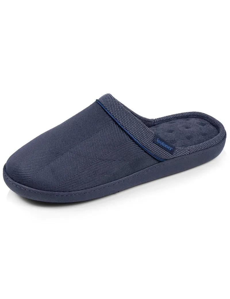 Chaussons mules Homme ergonomiques Marine