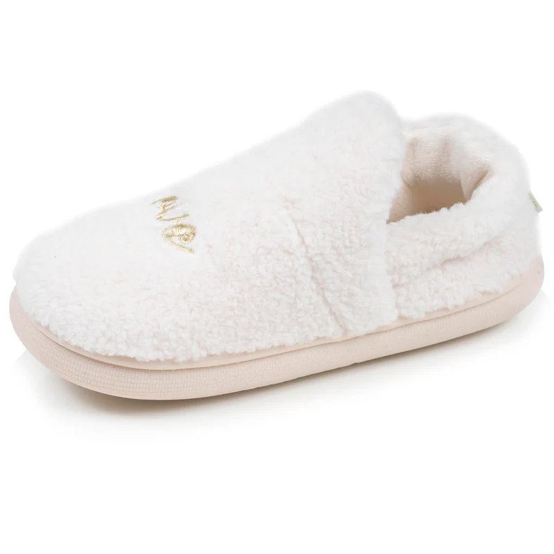 Chaussons slippers Femme BLOUP Ivoire