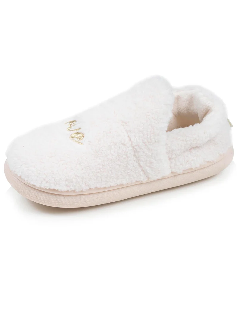 Chaussons slippers Femme BLOUP Ivoire
