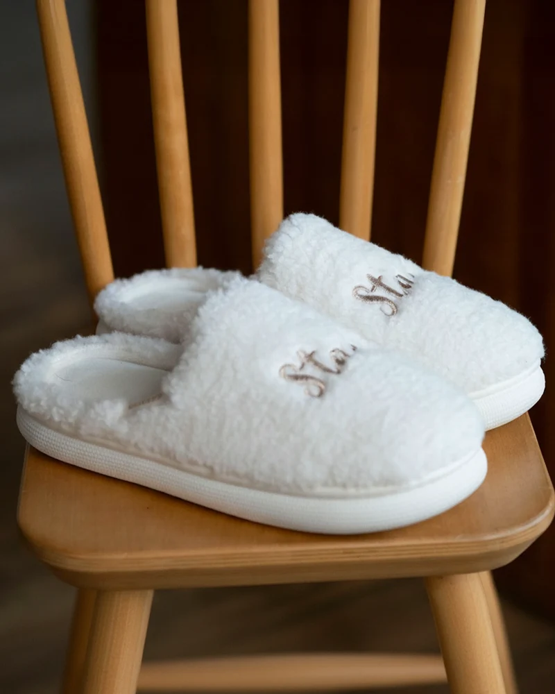 Chaussons mules Femme BLOUP Ivoire