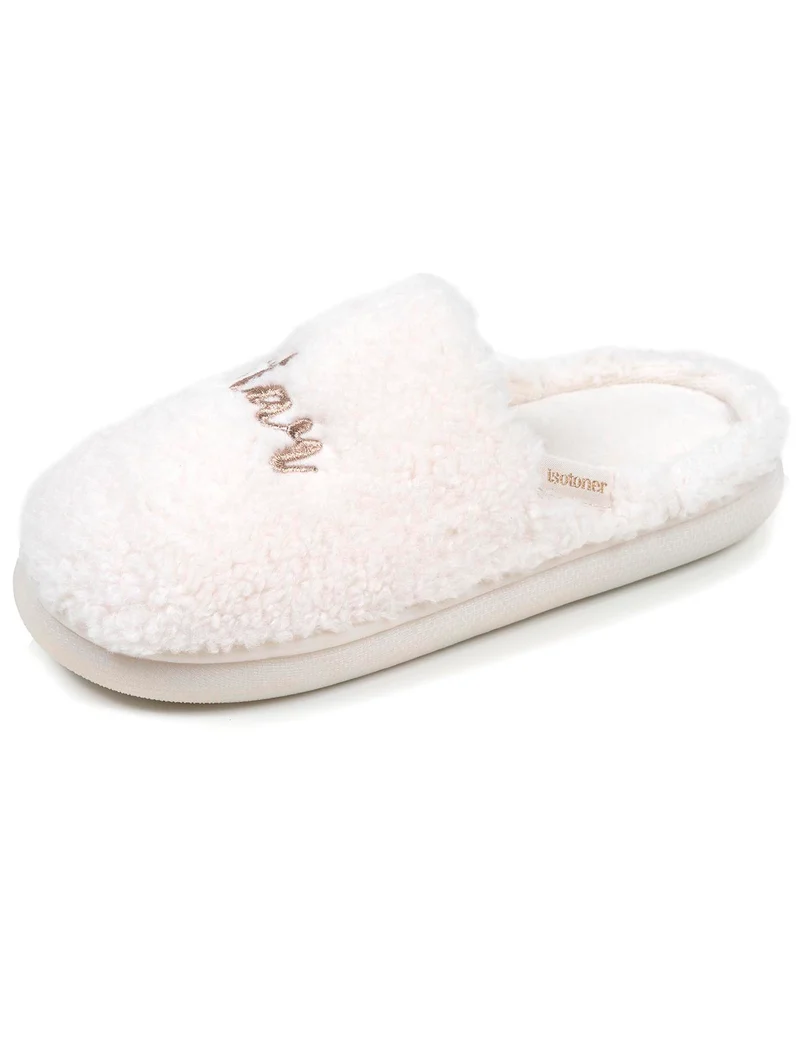 Chaussons mules Femme BLOUP Ivoire