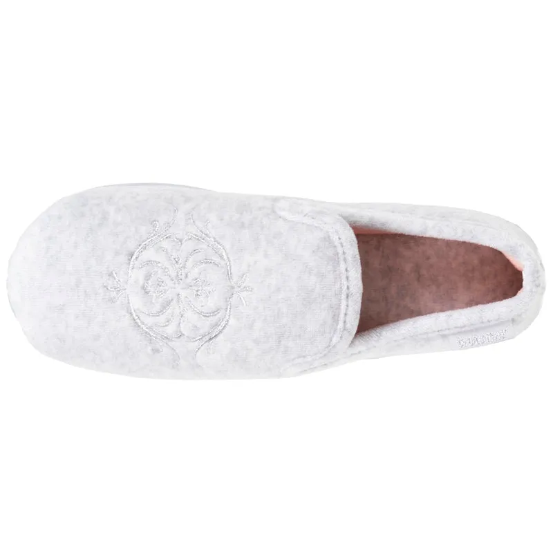 Chaussons charentaises Femme Gris chiné
