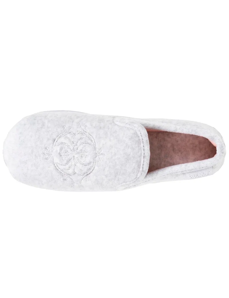 Chaussons charentaises Femme Gris chiné
