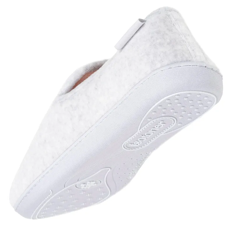 Chaussons charentaises Femme Gris chiné