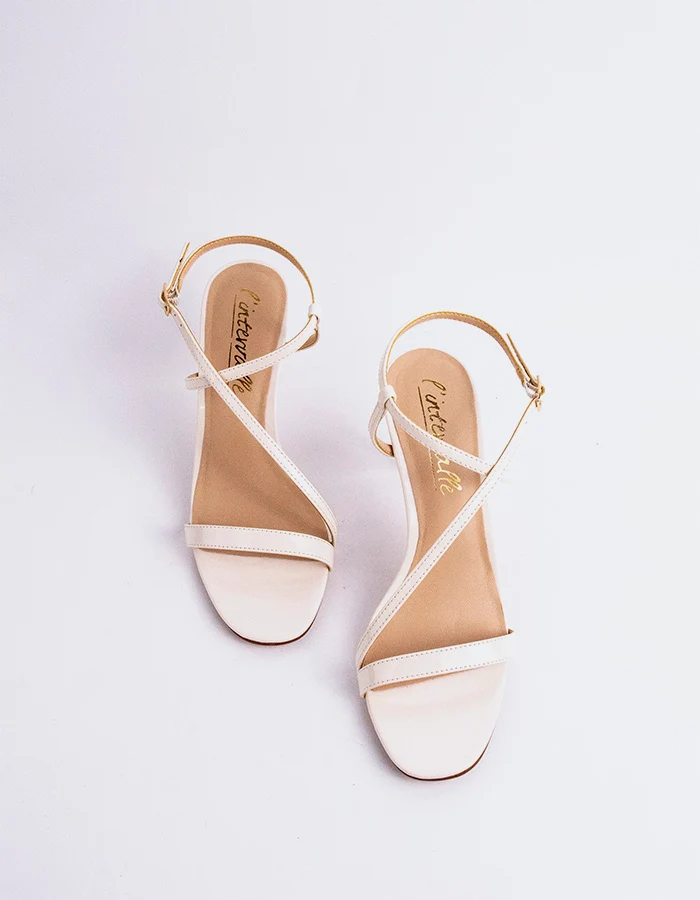 Valmelle Off White Patent