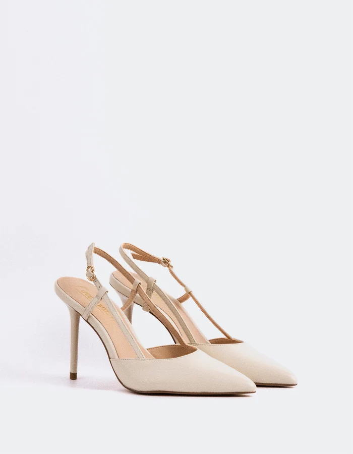 Eloria Off White Leather
