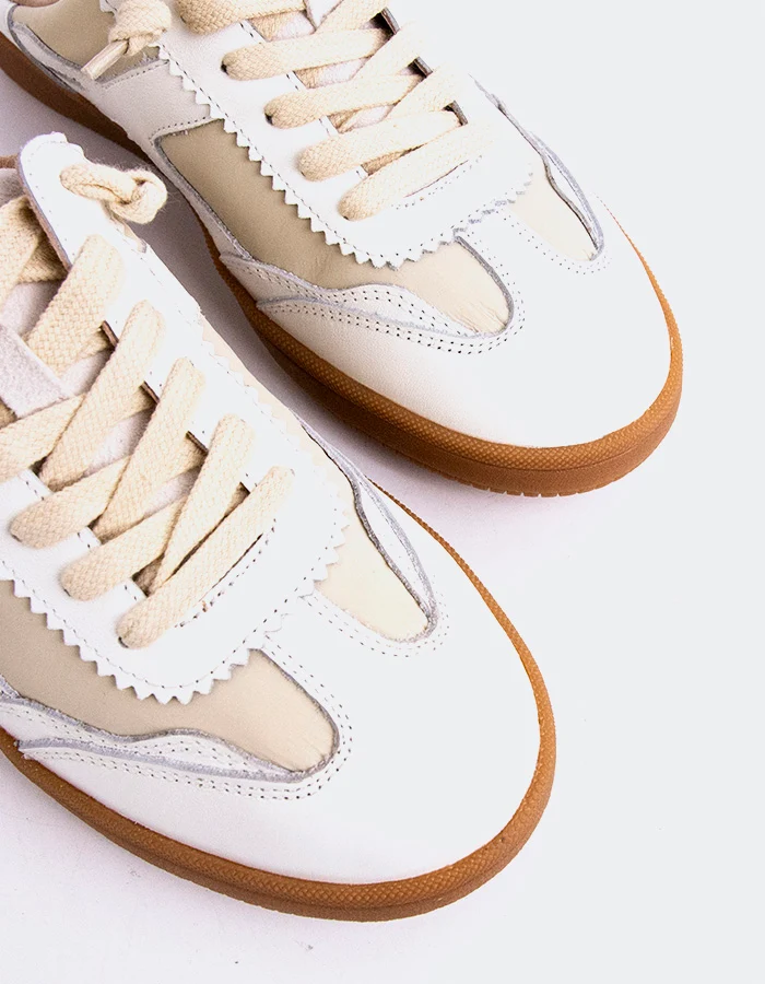 Solina Off White Leather