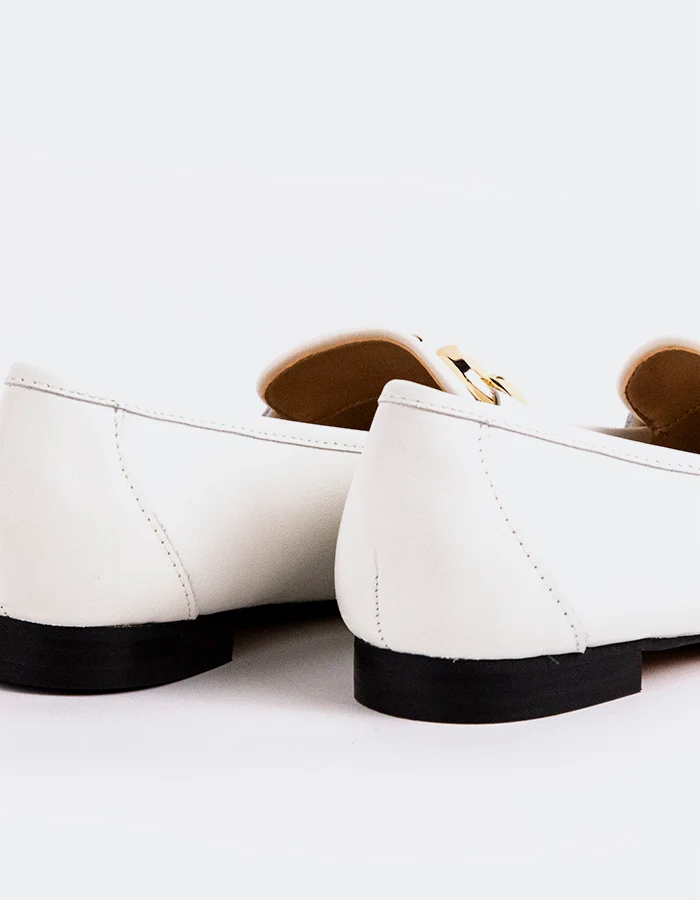 Ardelle Off White Leather