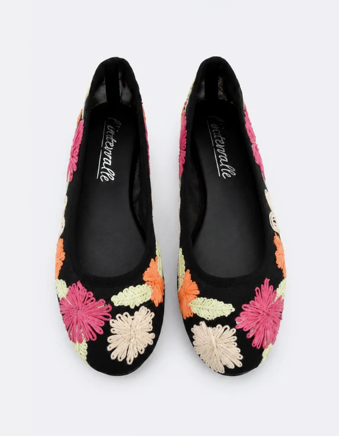 Florance Black Mesh