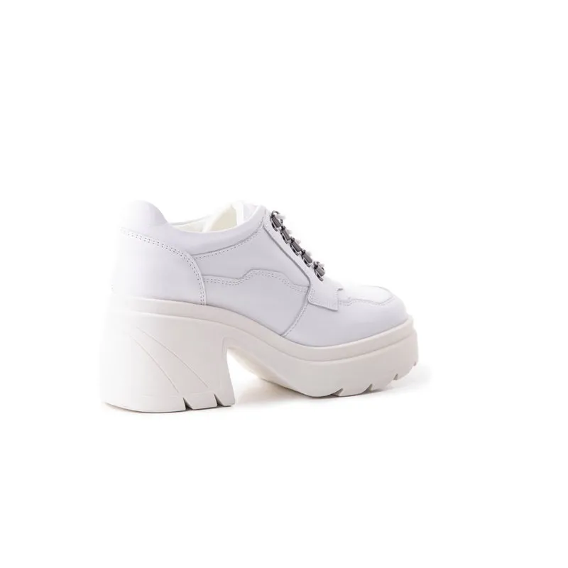 Rowdy White Leather