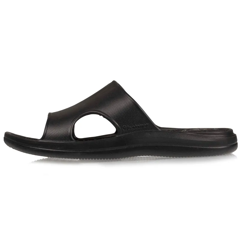 Mules claquettes Homme Confort Noir