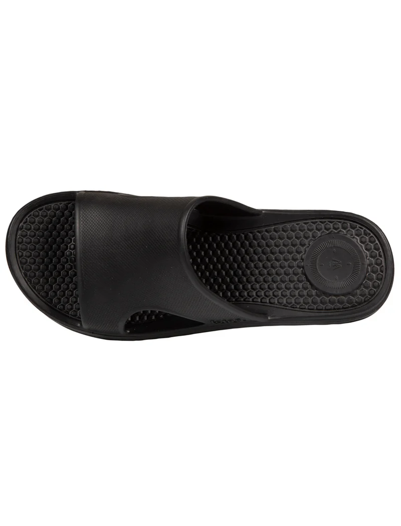 Mules claquettes Homme Confort Noir