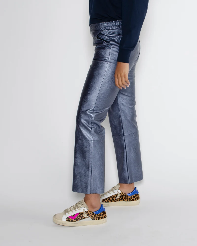 Pantalon cuir vegan maevy concept