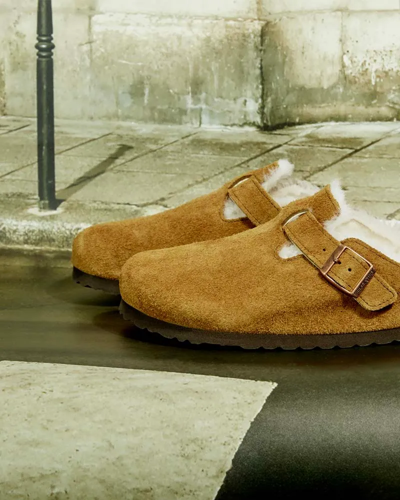 Sabots boston fourres birkenstock men