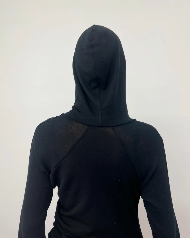 No 1 WOOL HOODIE