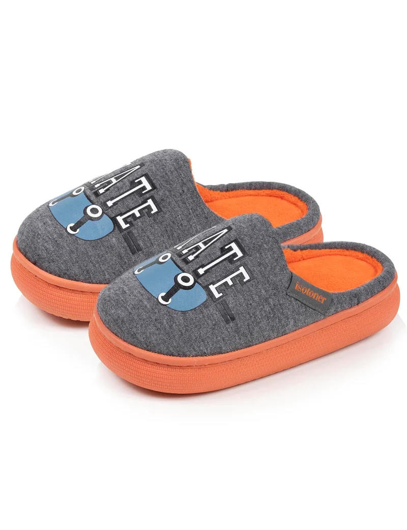 Chaussons mules Enfant BLOUP Gris chiné