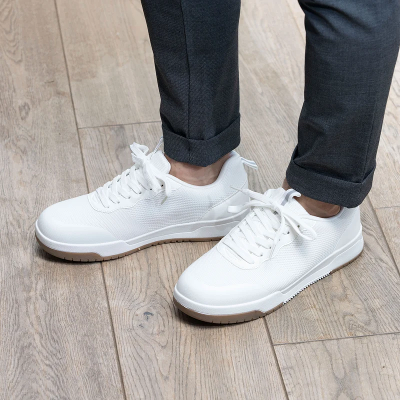 Baskets Homme à lacets Blanc