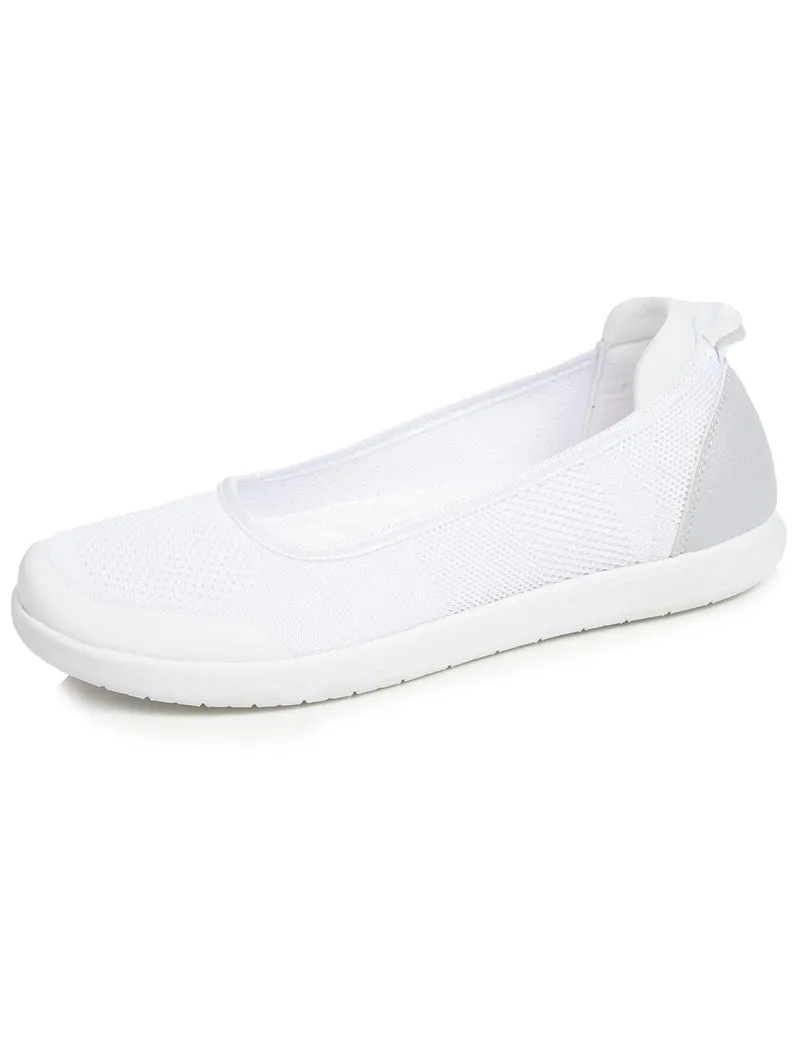 Ballerines Femme slip-on Blanc