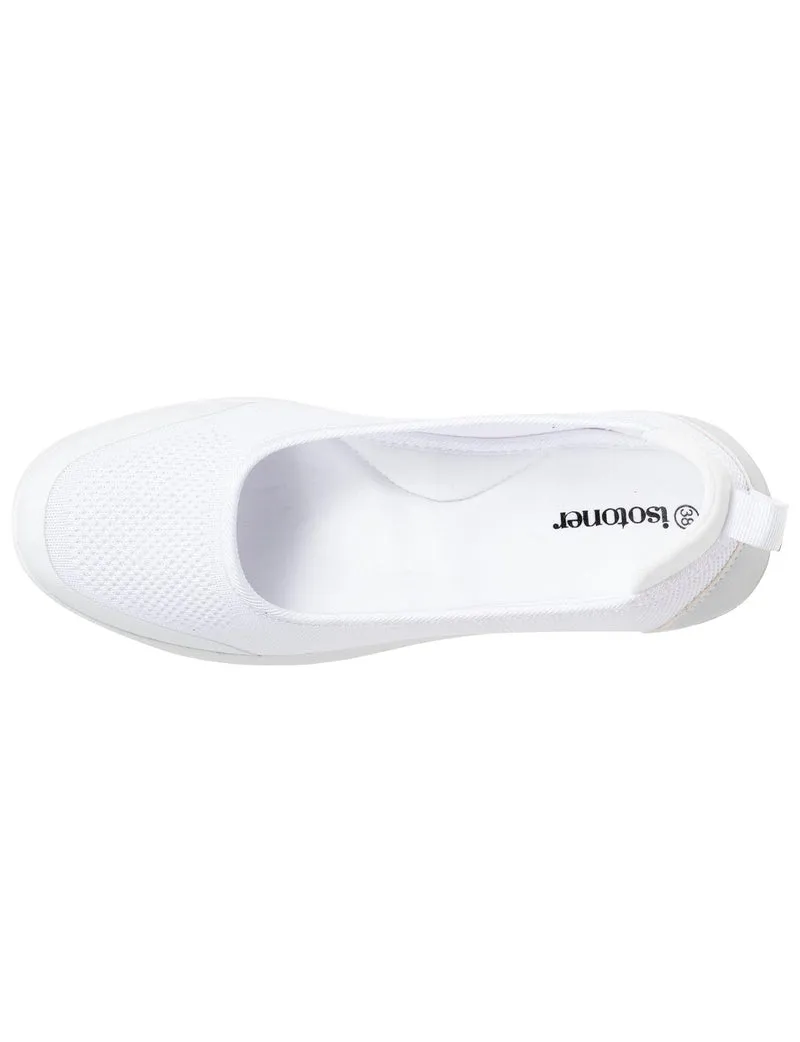 Ballerines Femme slip-on Blanc