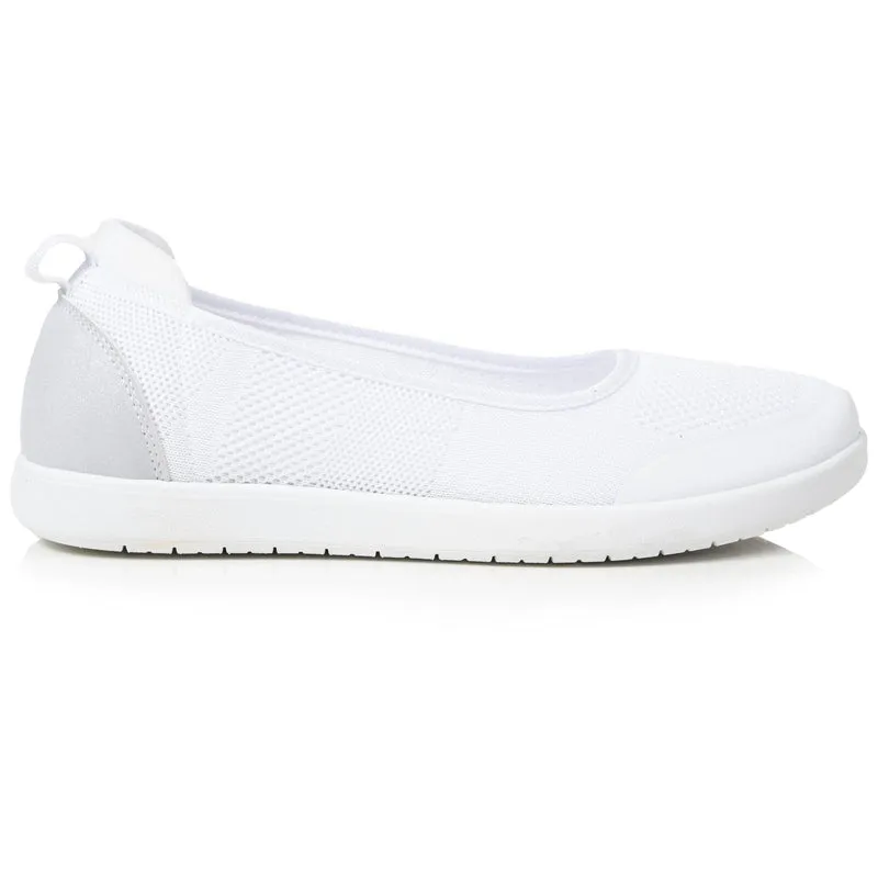 Ballerines Femme slip-on Blanc