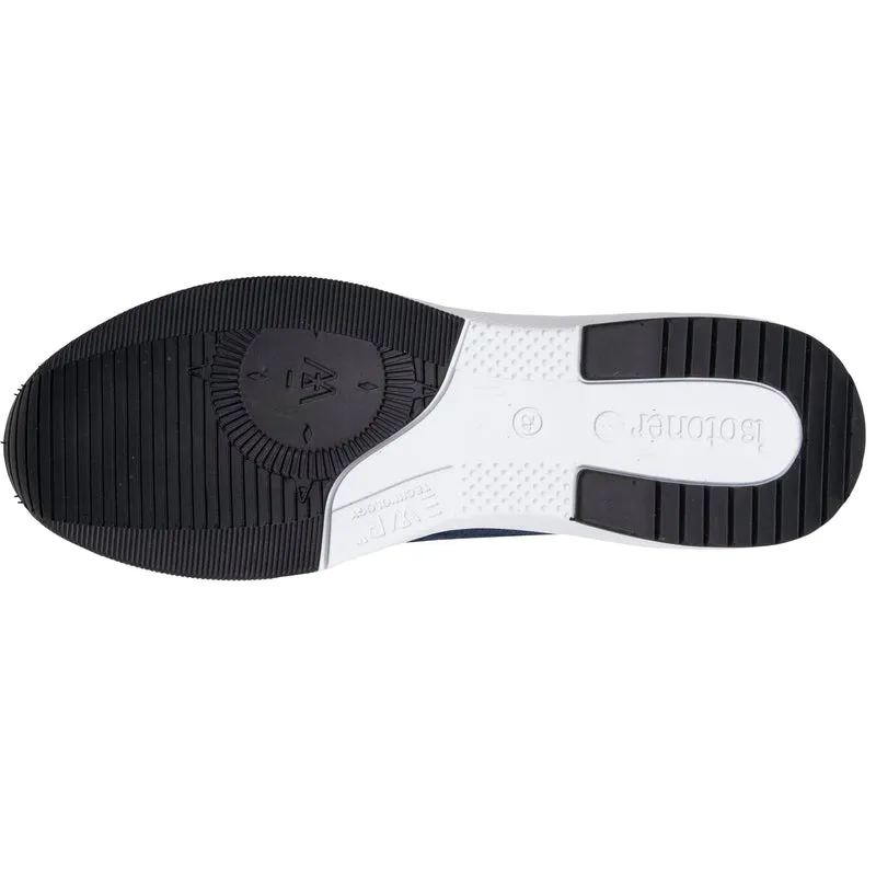 Basket Confort Homme slip-on Marine/Orange
