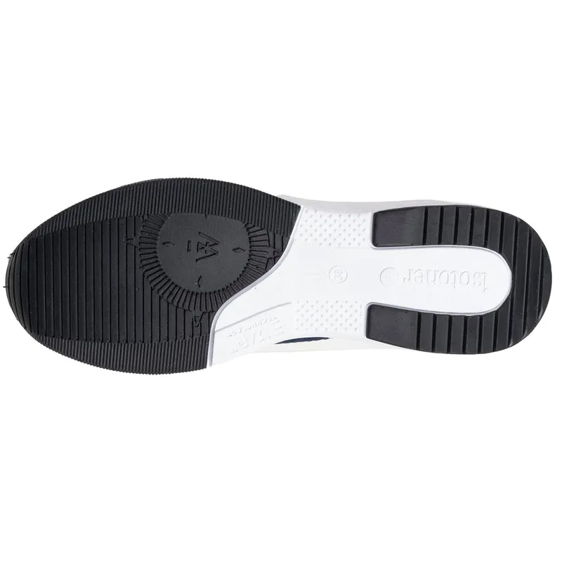 Baskets confort Femme slip-on lacets Marine