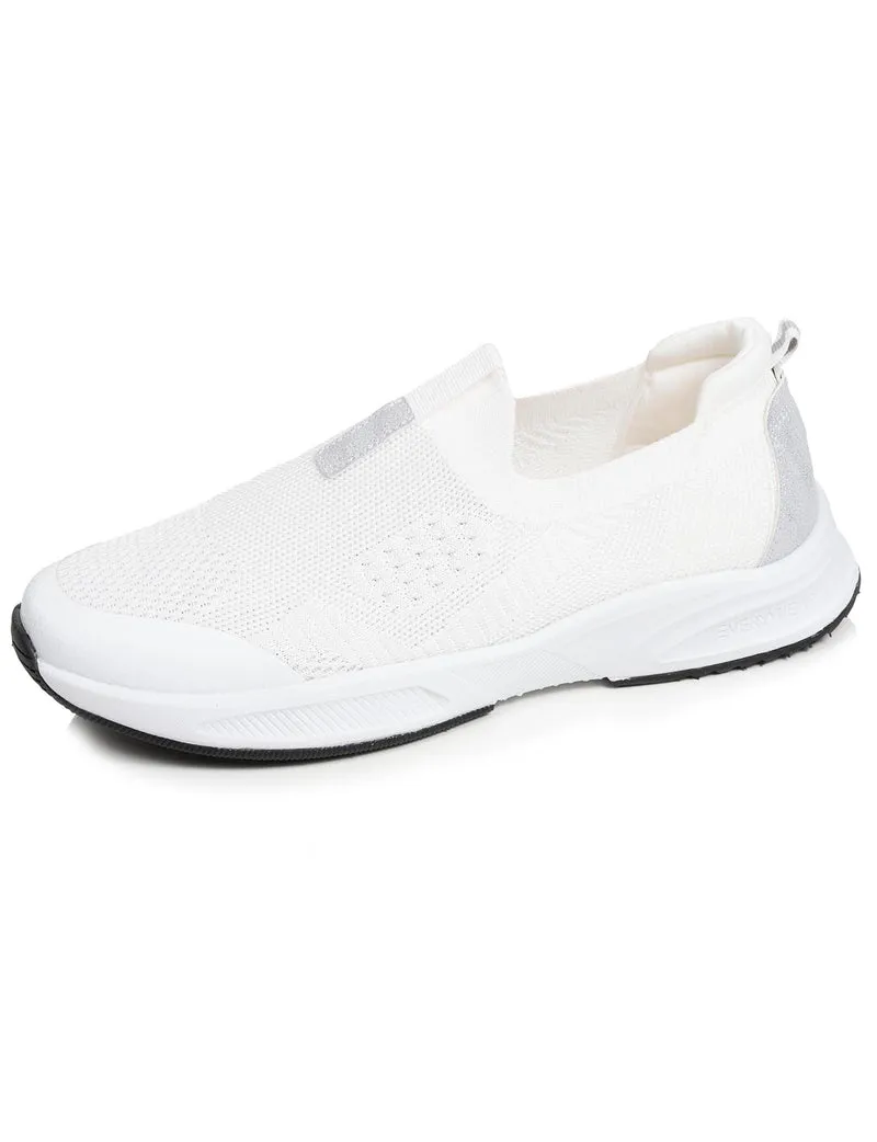Baskets Femme slip-on sport Blanc