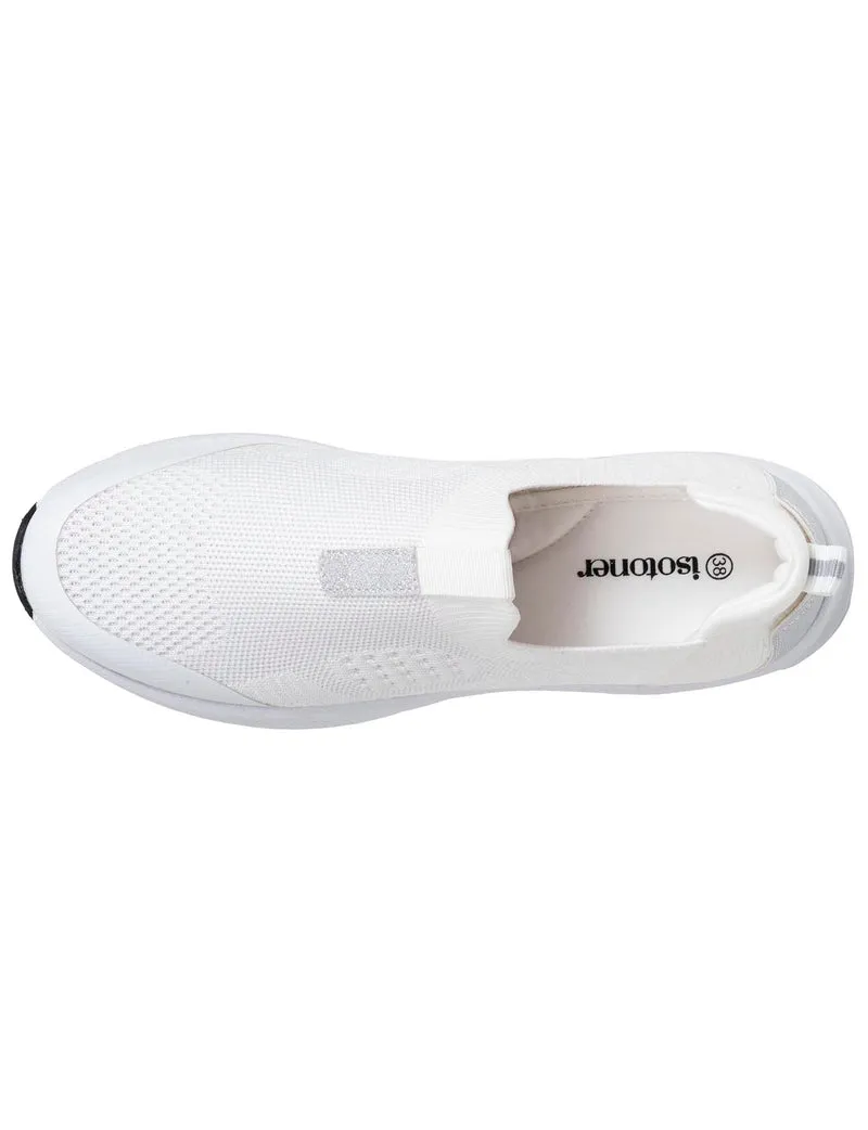 Baskets Femme slip-on sport Blanc