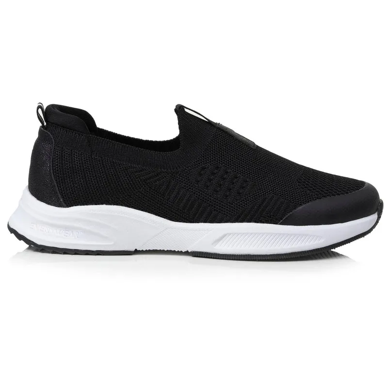 Baskets Femme slip-on sport Noir