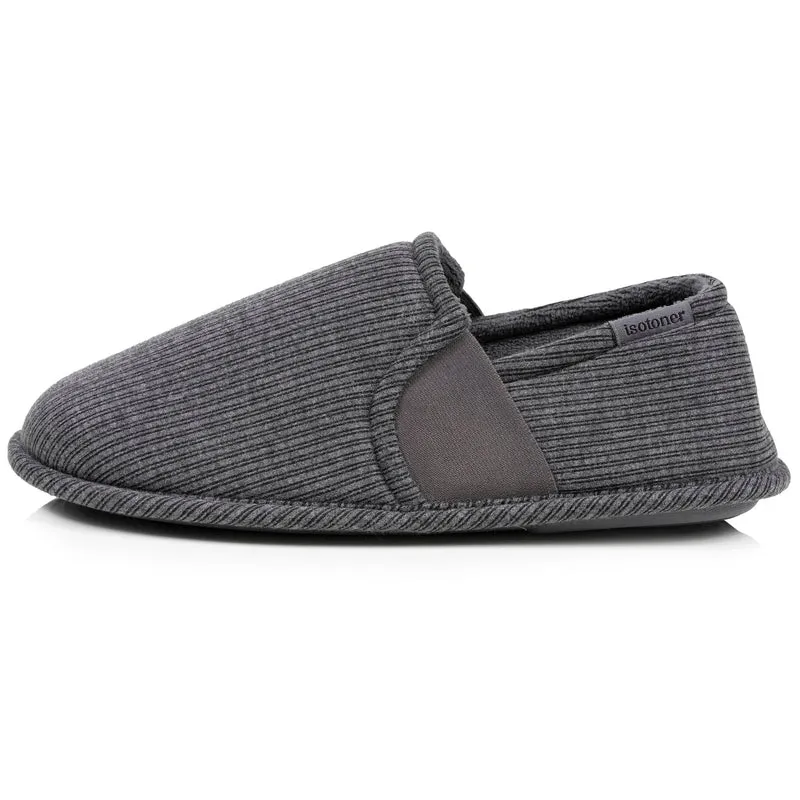 Chaussons sans-gênes Homme Rayure gris