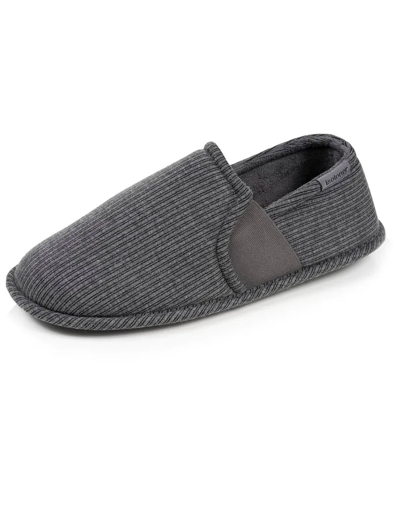 Chaussons sans-gênes Homme Rayure gris