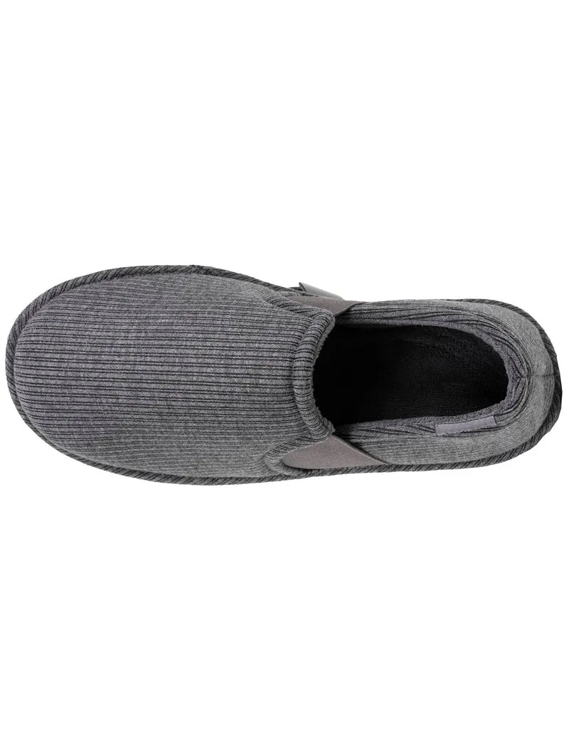 Chaussons sans-gênes Homme Rayure gris