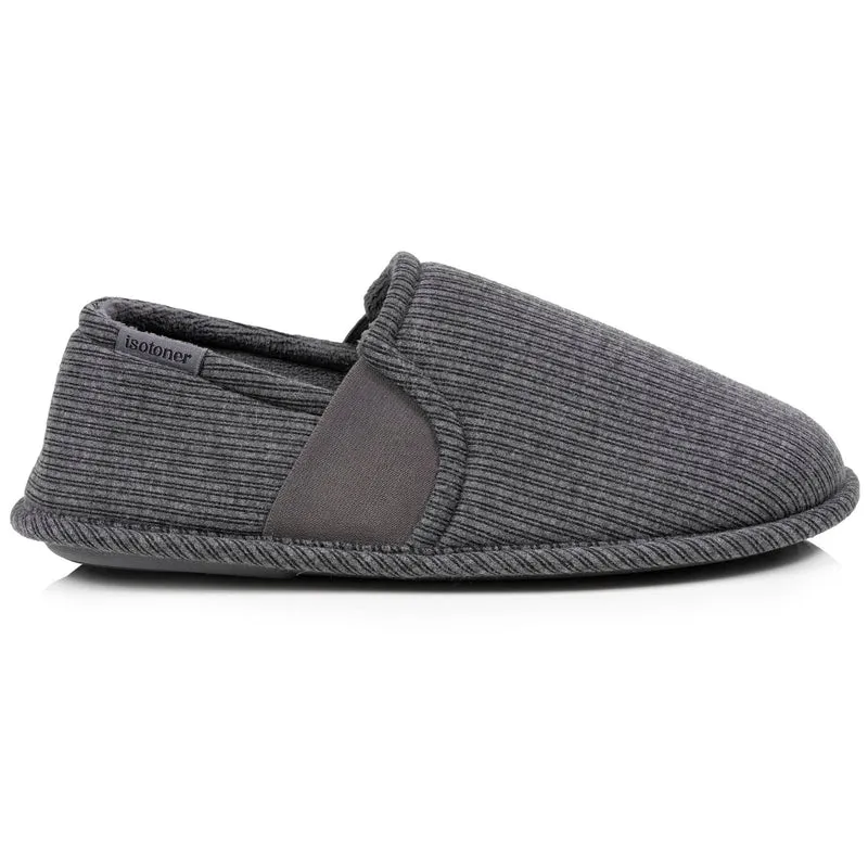 Chaussons sans-gênes Homme Rayure gris