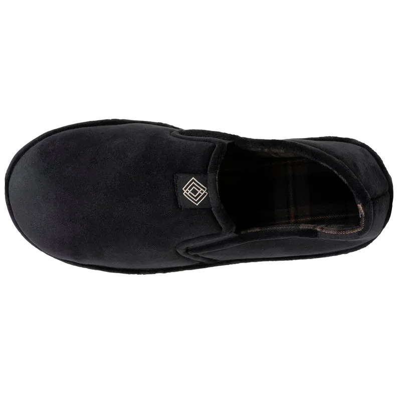 Chaussons sans-gênes Homme Noir tartan