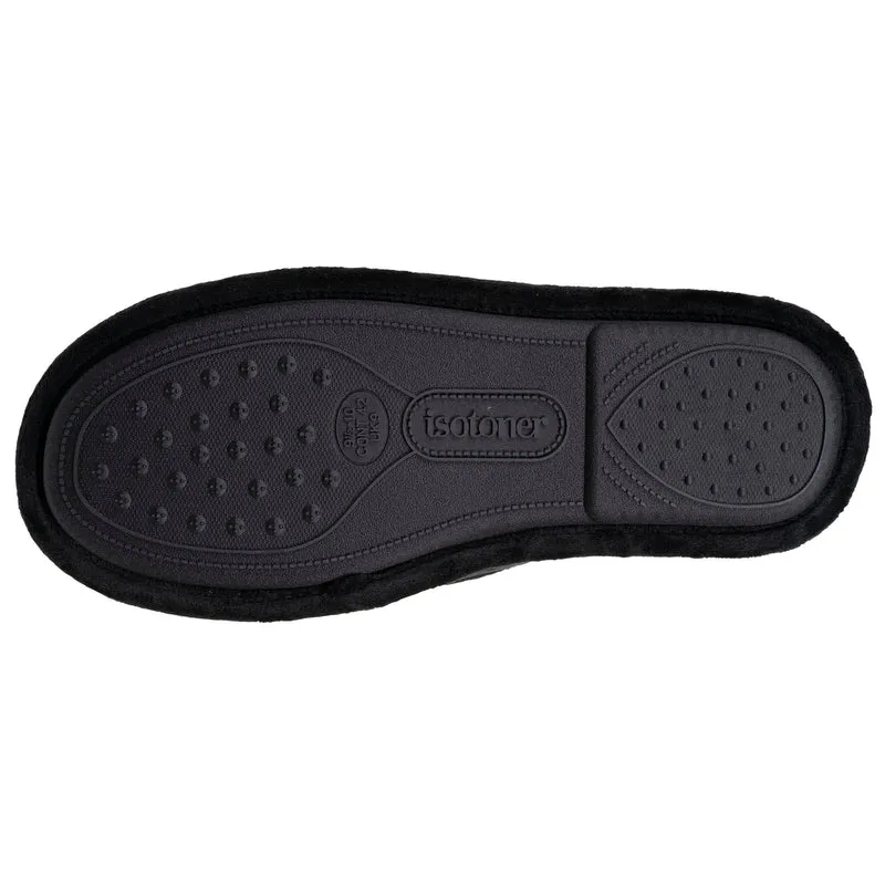 Chaussons sans-gênes Homme Noir tartan