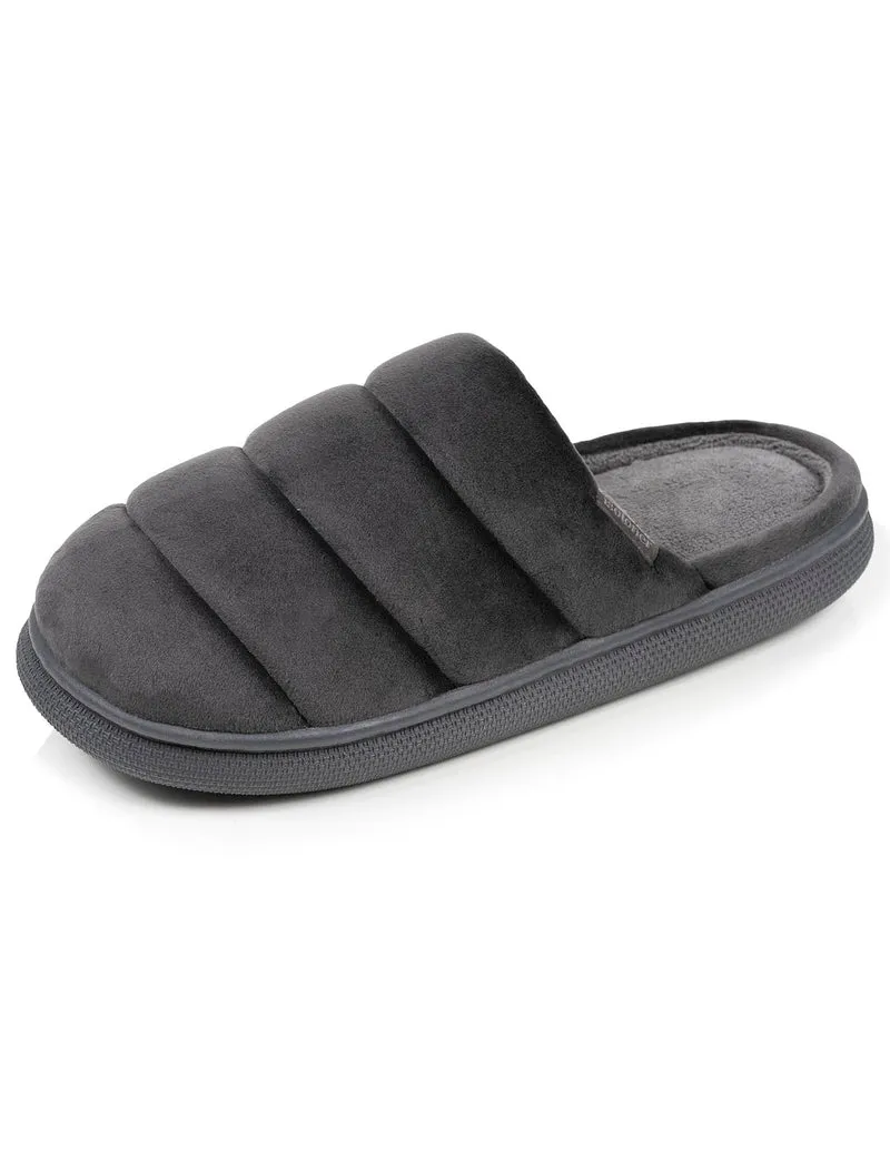 Chaussons mules Homme BLOUP Gris velours