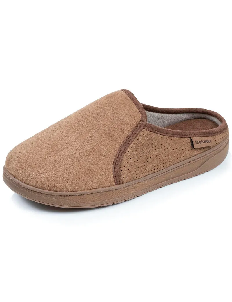 Chaussons mules Homme Camel perforées